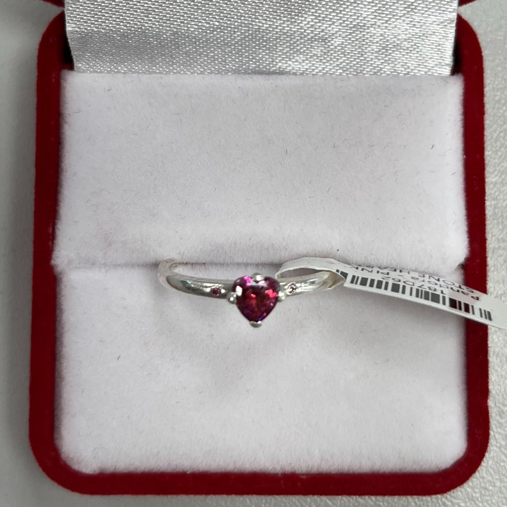 Pandora - PINK STONE HEART
