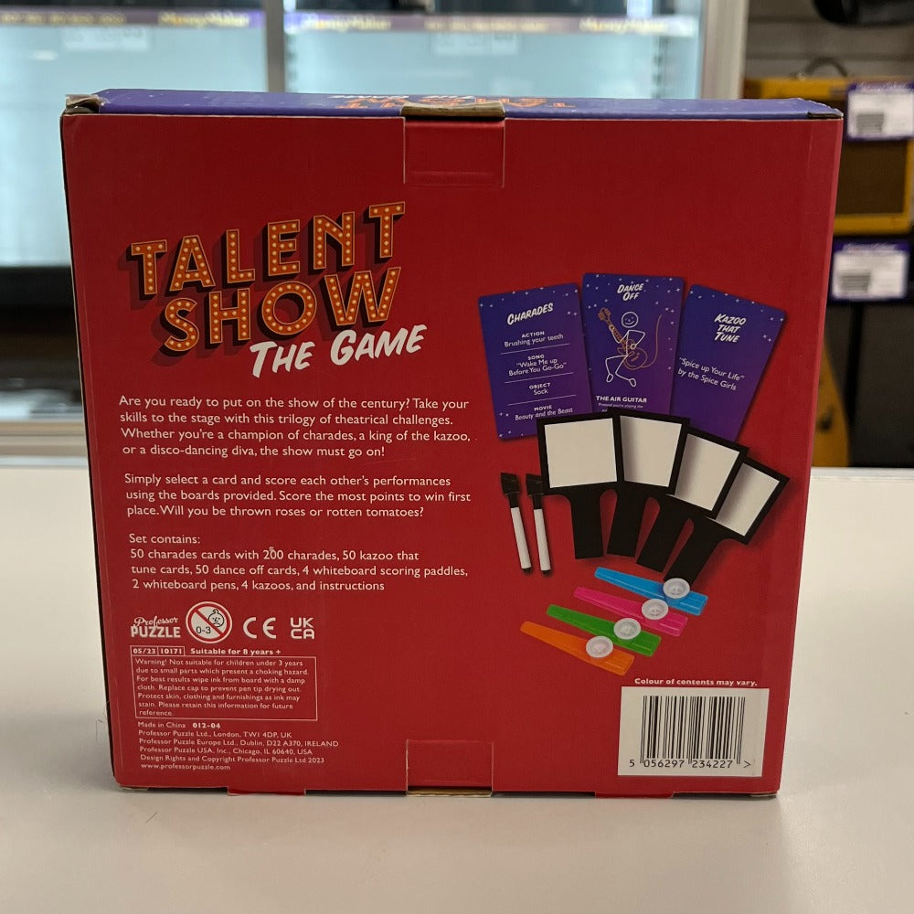 Talent Show The Game – Family Party Board Game – Brand New - Money Maker