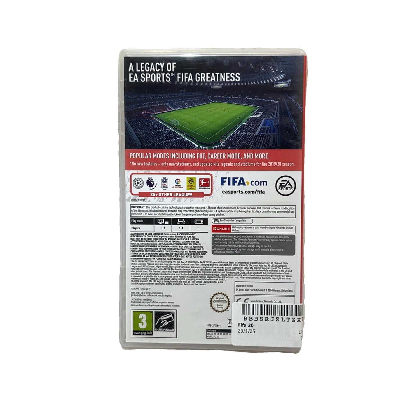 FIFA 20 for Nintendo Switch