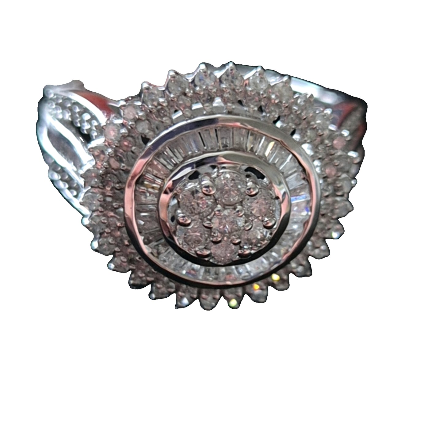 9CT Gold & 1.00Ct Diamond Ring - Size N