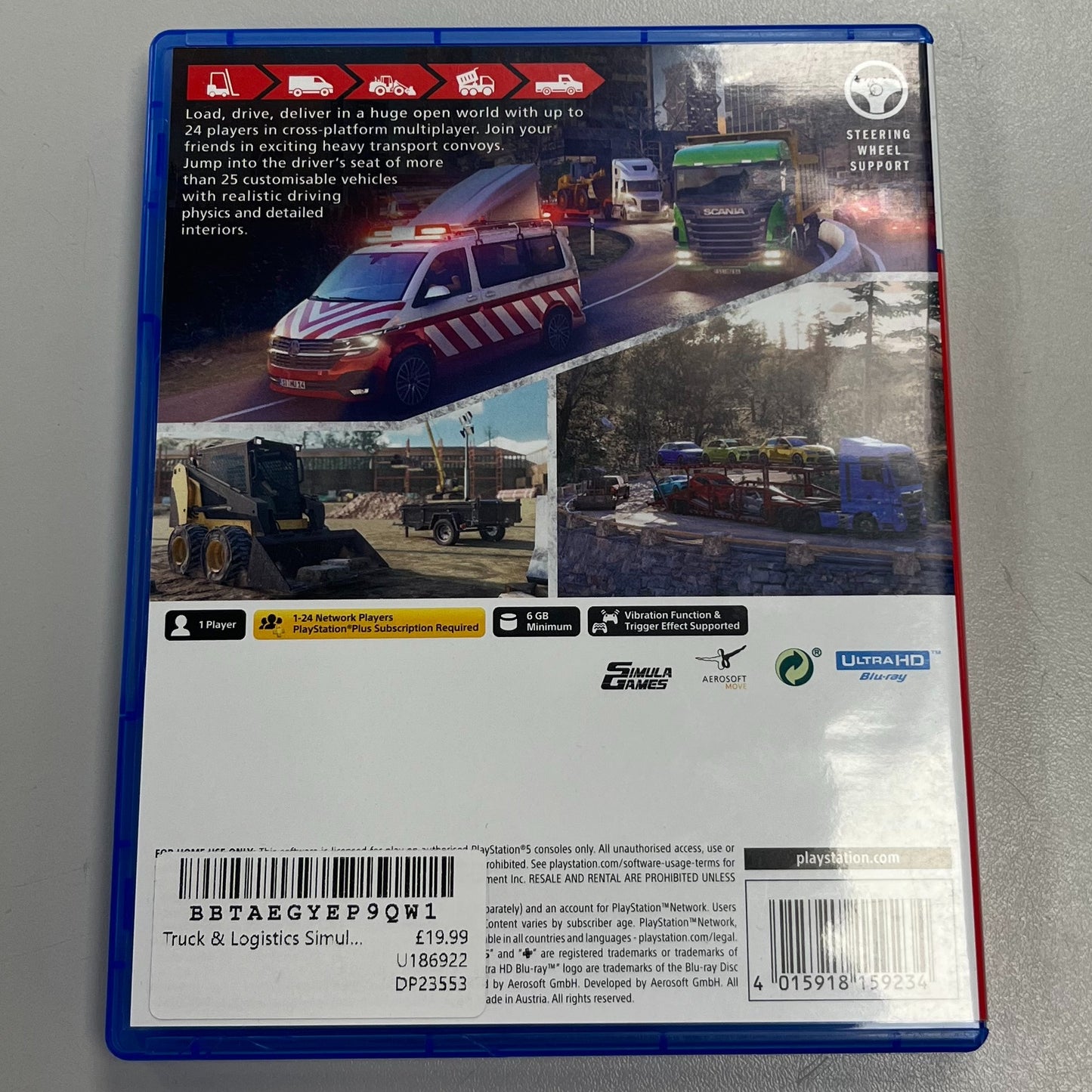 Truck & Logistics Simulator for PlayStation 5