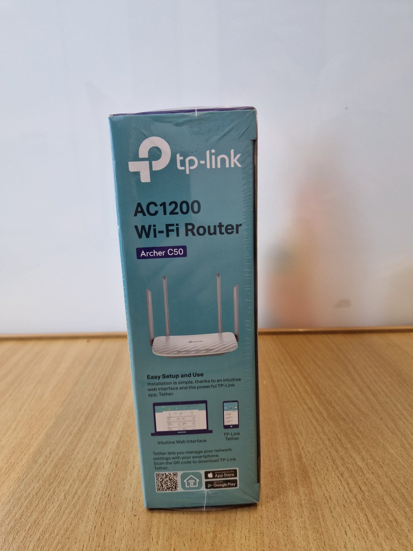 TP-Link Archer C50 AC1200 Dual Band Wi-Fi Router – New Sealed – Warranty