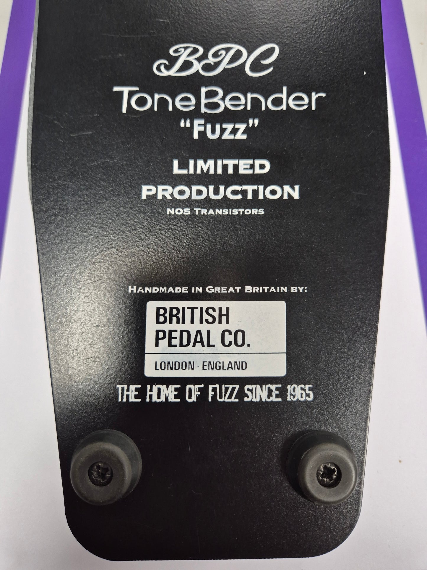 TONE BENDER FUZZ LIMITED EDITION GUITAR PEDAL