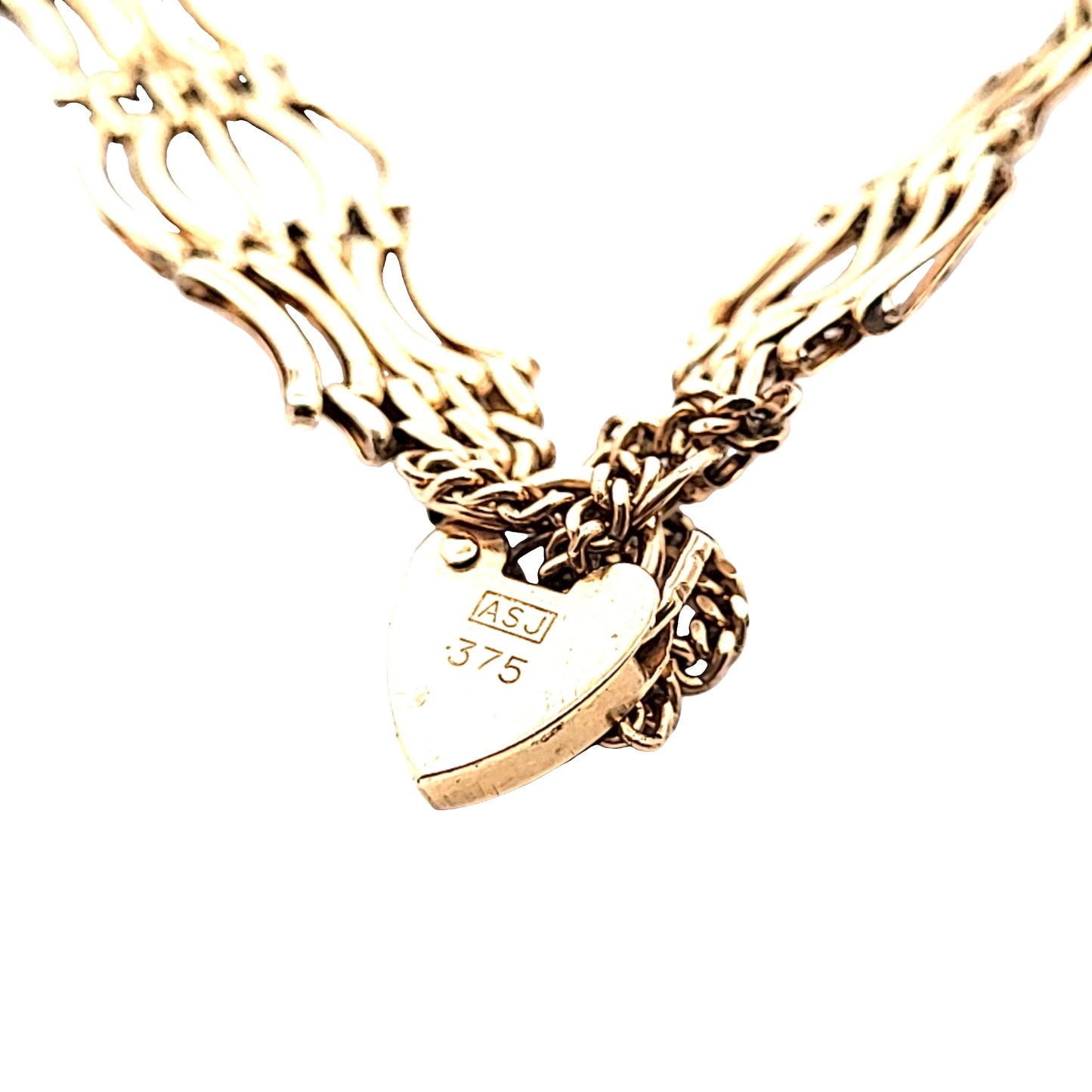 9CT Vintage Gold Bracelet - Money Maker