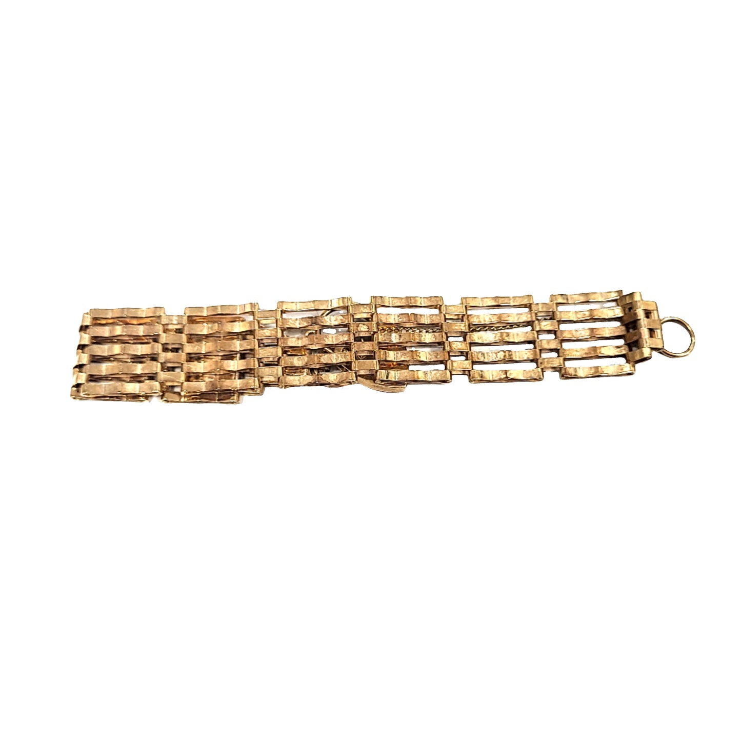 9ct Gold Gate Bracelet