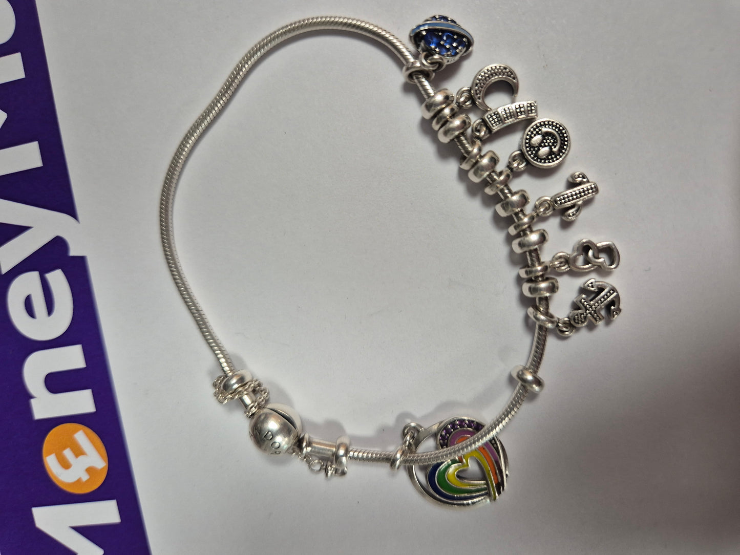 Pandora Bracelet with Mini Charms