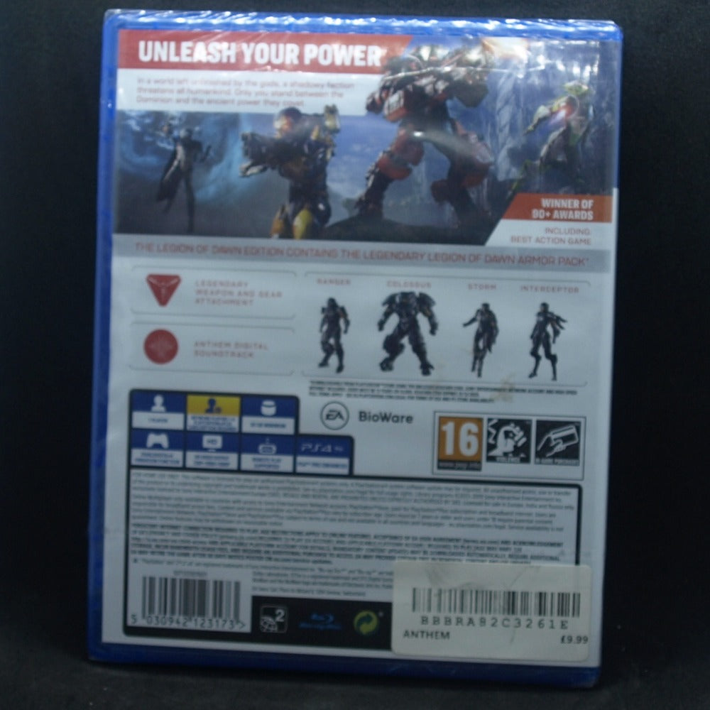 Anthem for PlayStation 4 (SEALED)