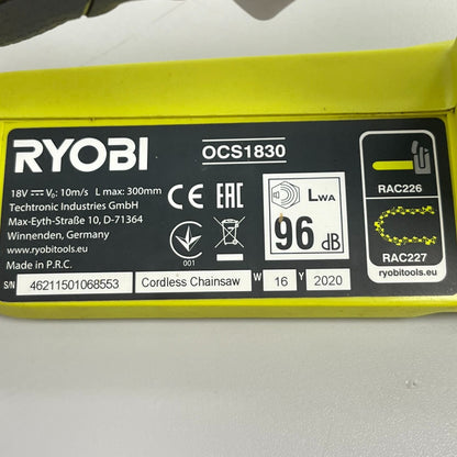 RYOBI BRUSHLESS CHAINSAW