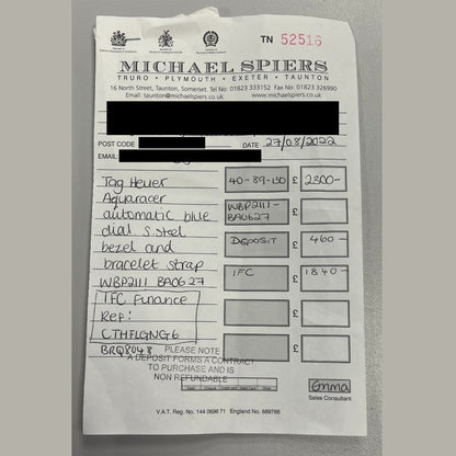 Tag Heuer Aquaracer Professional 300