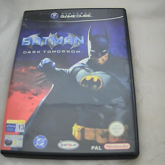 Game Cube Game Batman Dark Tomorrow With Manual