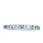 14ct White Gold & Diamond Ring - Size N