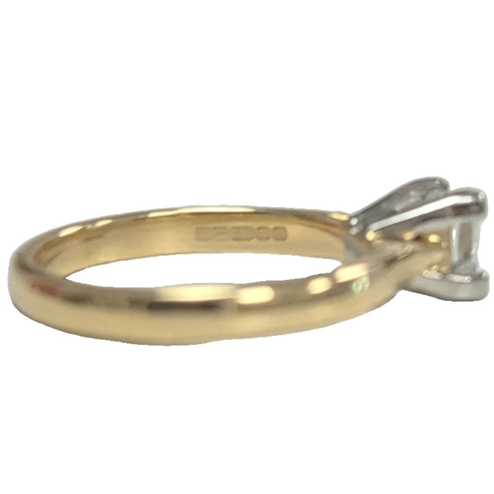 18ct diamond ring Size I