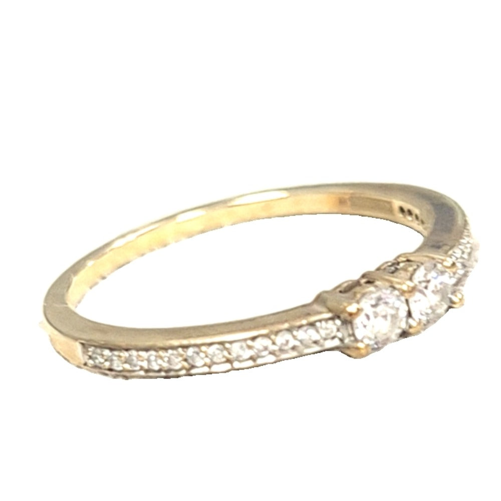 Diamond Ring 9ct Size L