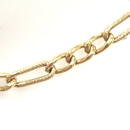 9CT Figaro Chain Necklace