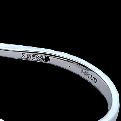 14CT Gold & 0.30ct Diamond Ring - Size N