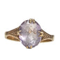 9CT Gold and Purple Gem Ring