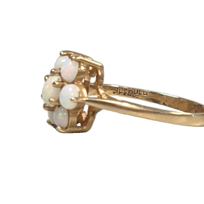 9CT Gold and Opal Ring Size M