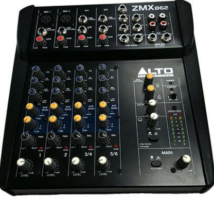 Professional Zephyr ZMX862 6-Channel Compact Mixer