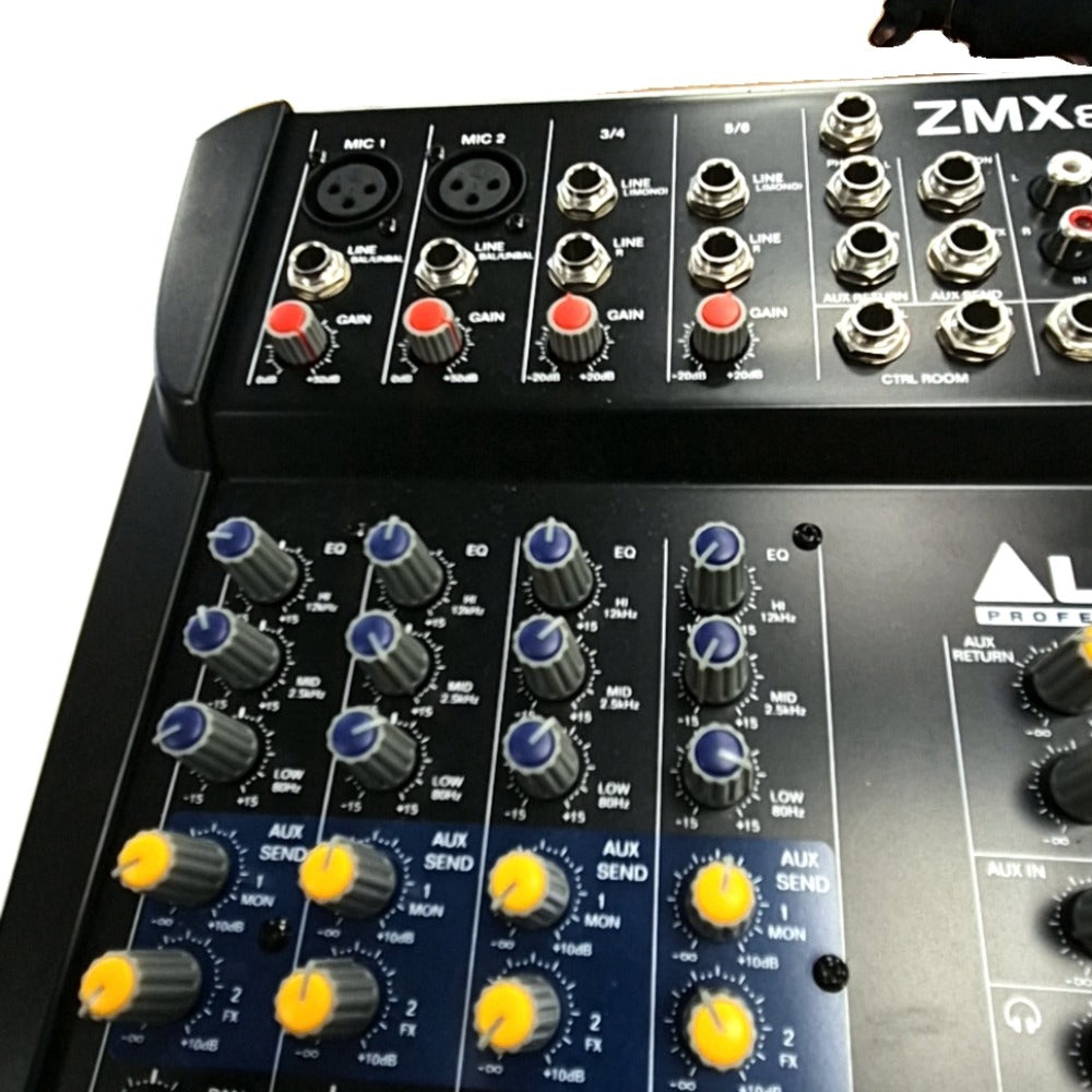 Professional Zephyr ZMX862 6-Channel Compact Mixer