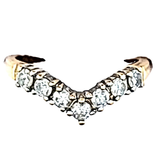 7 Diamond 18ct Gold Ring