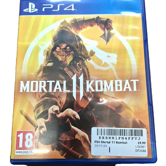 PS4 Mortal 11 Kombat