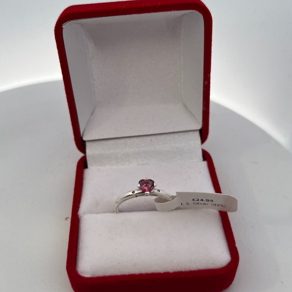 Pandora - PINK STONE HEART