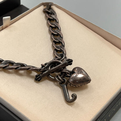 Juicy Couture Hematite Cooper Necklace