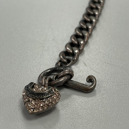 Juicy Couture Hematite Cooper Necklace