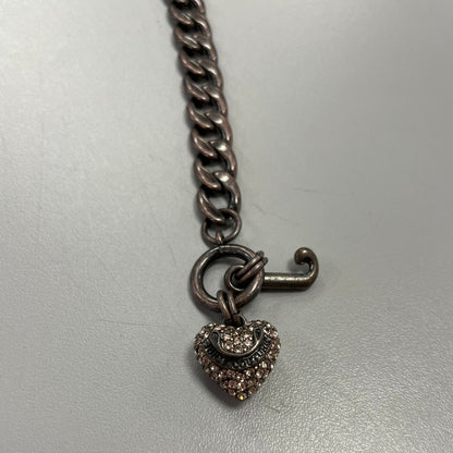 Juicy Couture Hematite Cooper Necklace