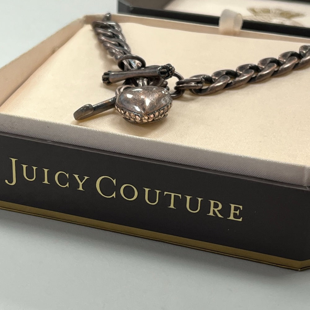 Juicy Couture Hematite Cooper Necklace
