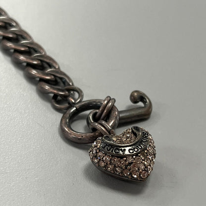 Juicy Couture Hematite Cooper Necklace