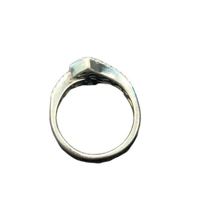 18CT White Gold & Diamond Ring