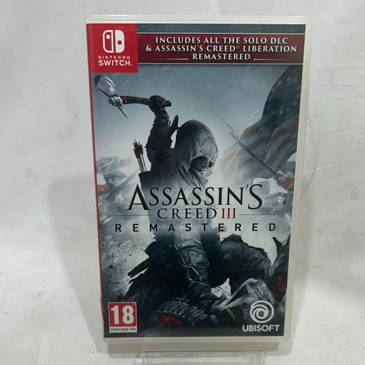 Assassin's Creed III/3 Remastered for Nintendo Switch