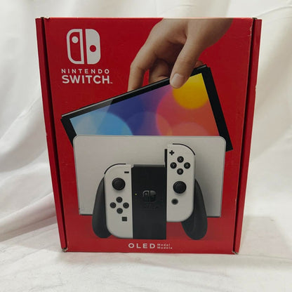 Nintendo Switch OLED Console Boxed (With 2 racing Controllers)