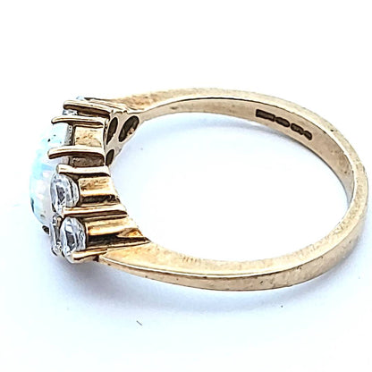 9 Carat Yellow Gold Ring Size O - My Money Maker 