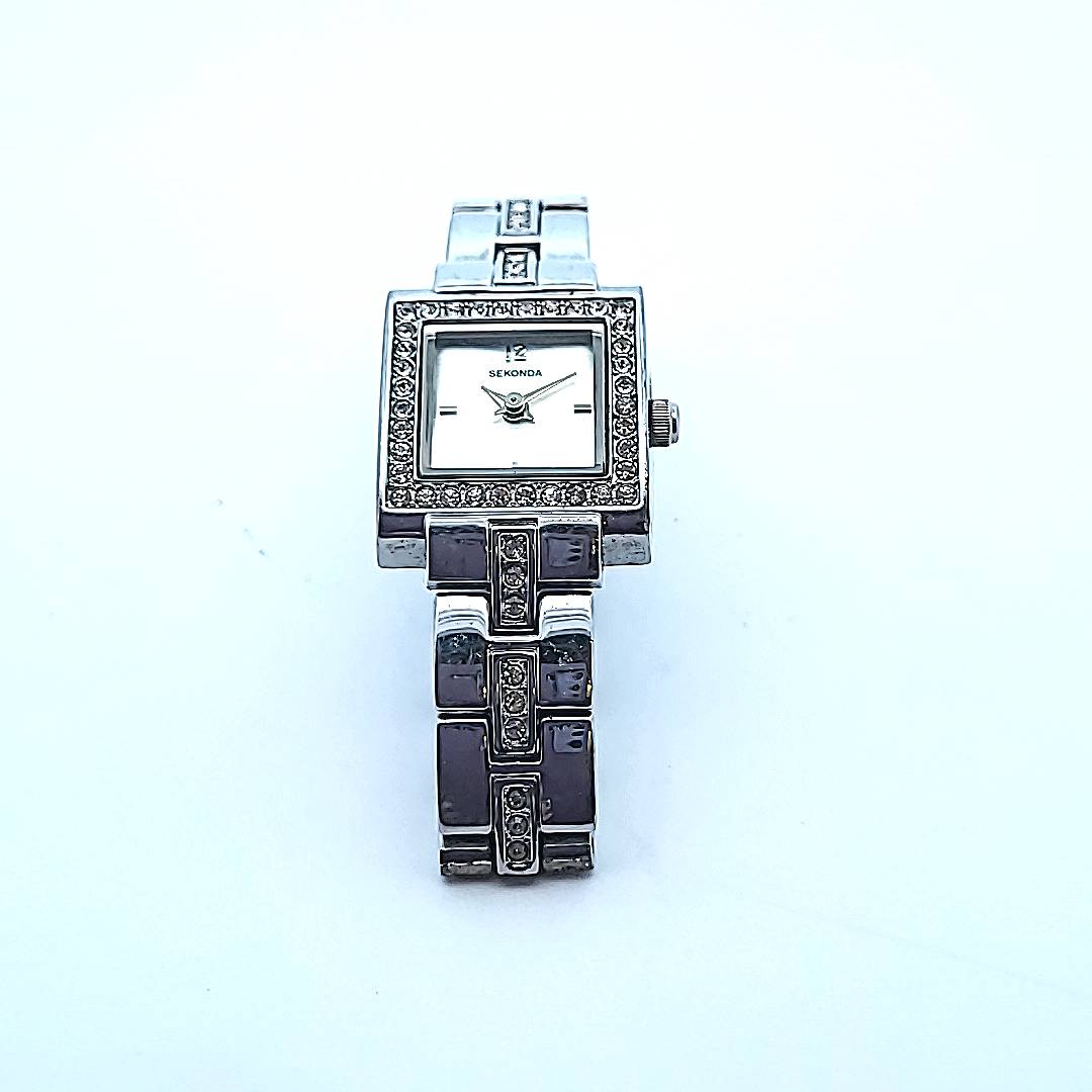 Ladies Square Faced Sekonda Watch - Money Maker 