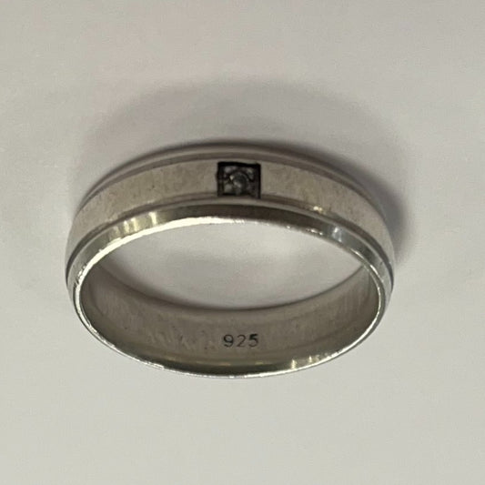 Silver Ring Small Stone - Money Maker 