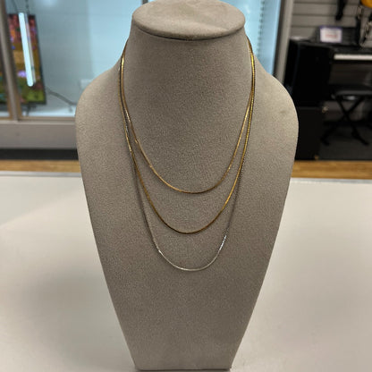 18CT Triple Necklace