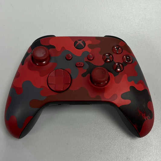 Red Camo Xbox Controller