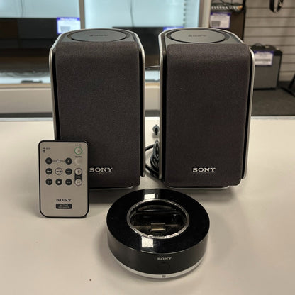 Sony Active Speaker System with Docking Station & Remote Control – Tested - Money Maker 
