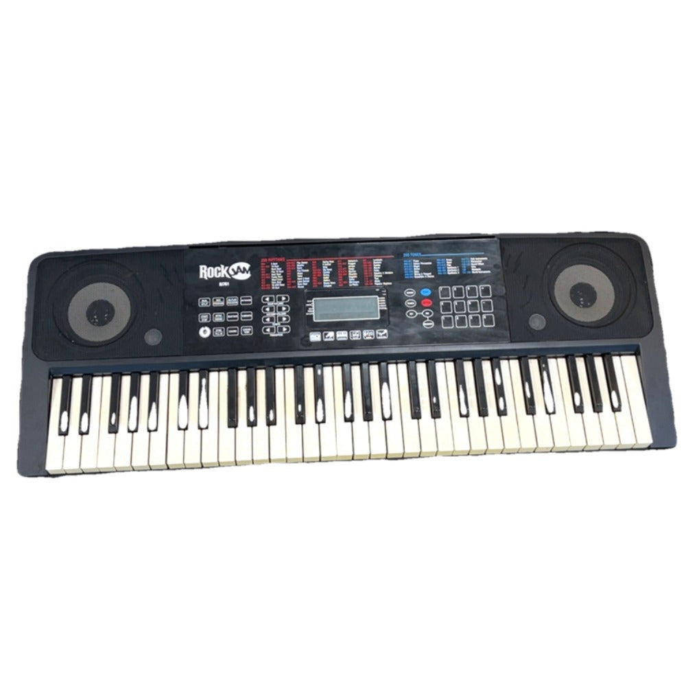 RockJam RJ761-61 Key Electronic Interactive Teaching Piano Keyboard - Money Maker 