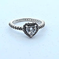 Pandora Elevated Heart Ring - Size 48 - I - My Money Maker 
