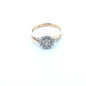 Gold Diamond ring Size M - My Money Maker 