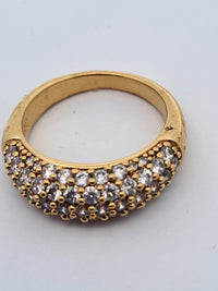 Yellow Gold Band Ring 9 Carat Size P - My Money Maker 