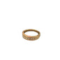 9CT Gold & Eleven Single Diamonds Ring - Size O
