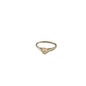 9CT Gold & 0.25 Diamond Ring - Size M