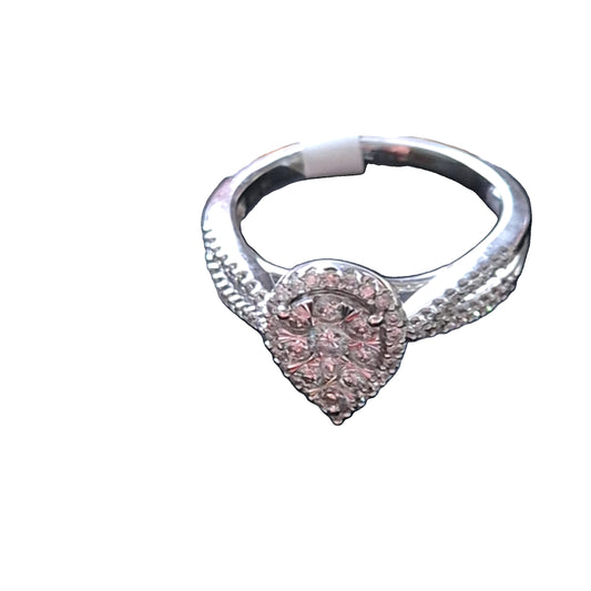 9CT Gold & 0.5Ct Diamond Ring - Size N