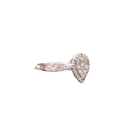 9CT Gold & 0.5Ct Diamond Ring - Size N