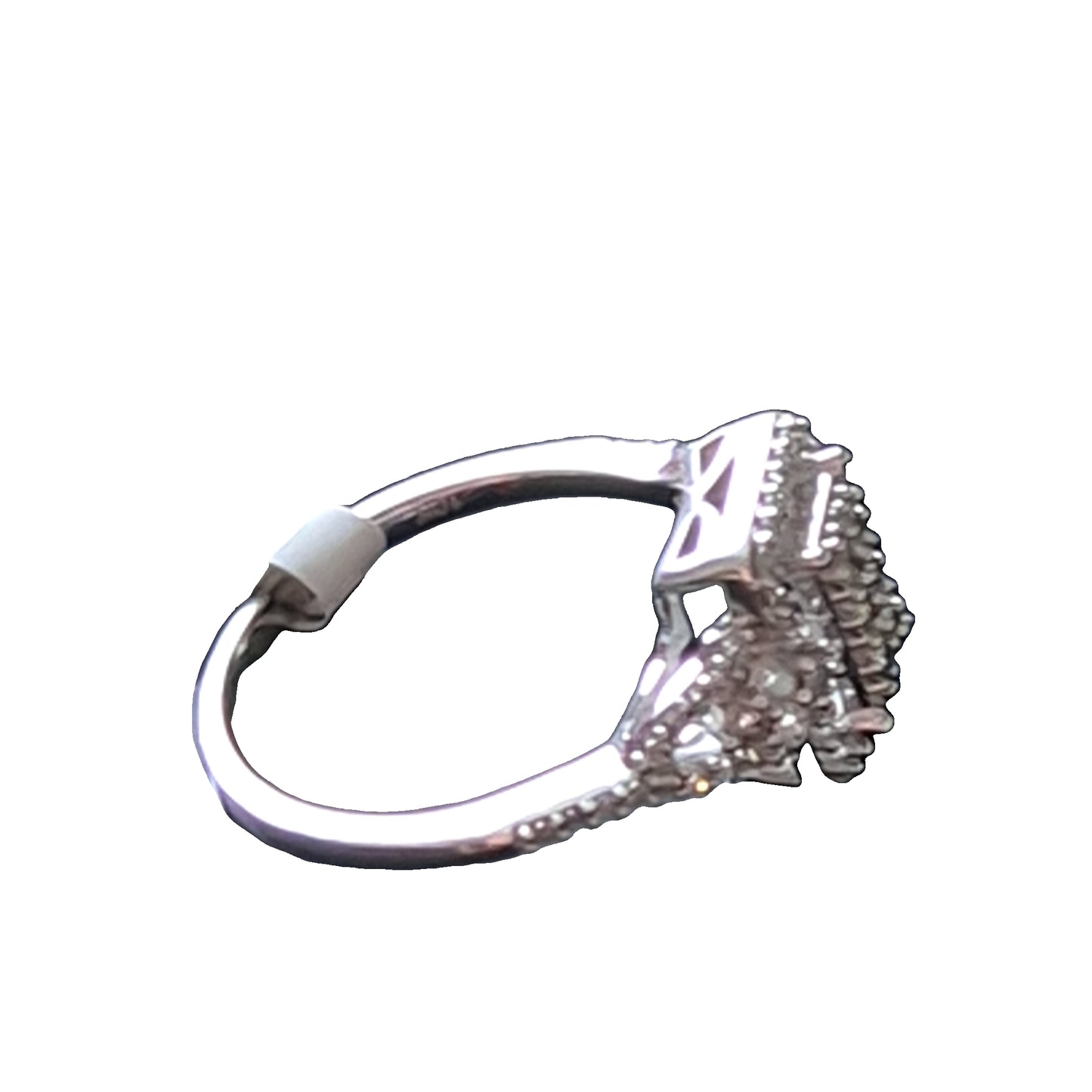 B835RO8 9CT GOLD AND DIAMOND .50ct Ring