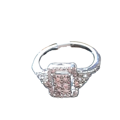 B835RO8 9CT GOLD AND DIAMOND .50ct Ring